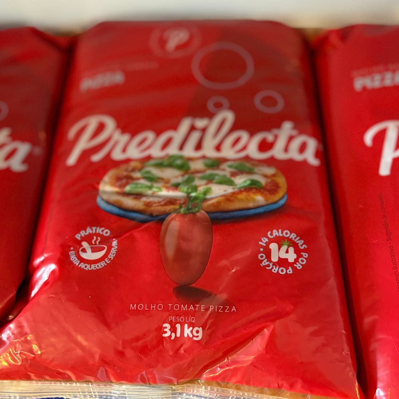 MOLHO PIZZA BAG PREDILECTA 3,1KG