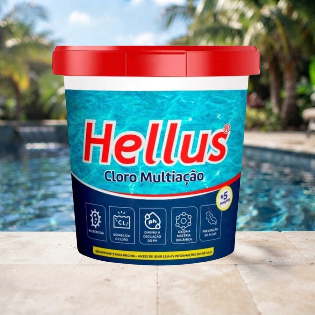CLORO HELLUS MULTI AÇÃO QUIBENNE -10KG