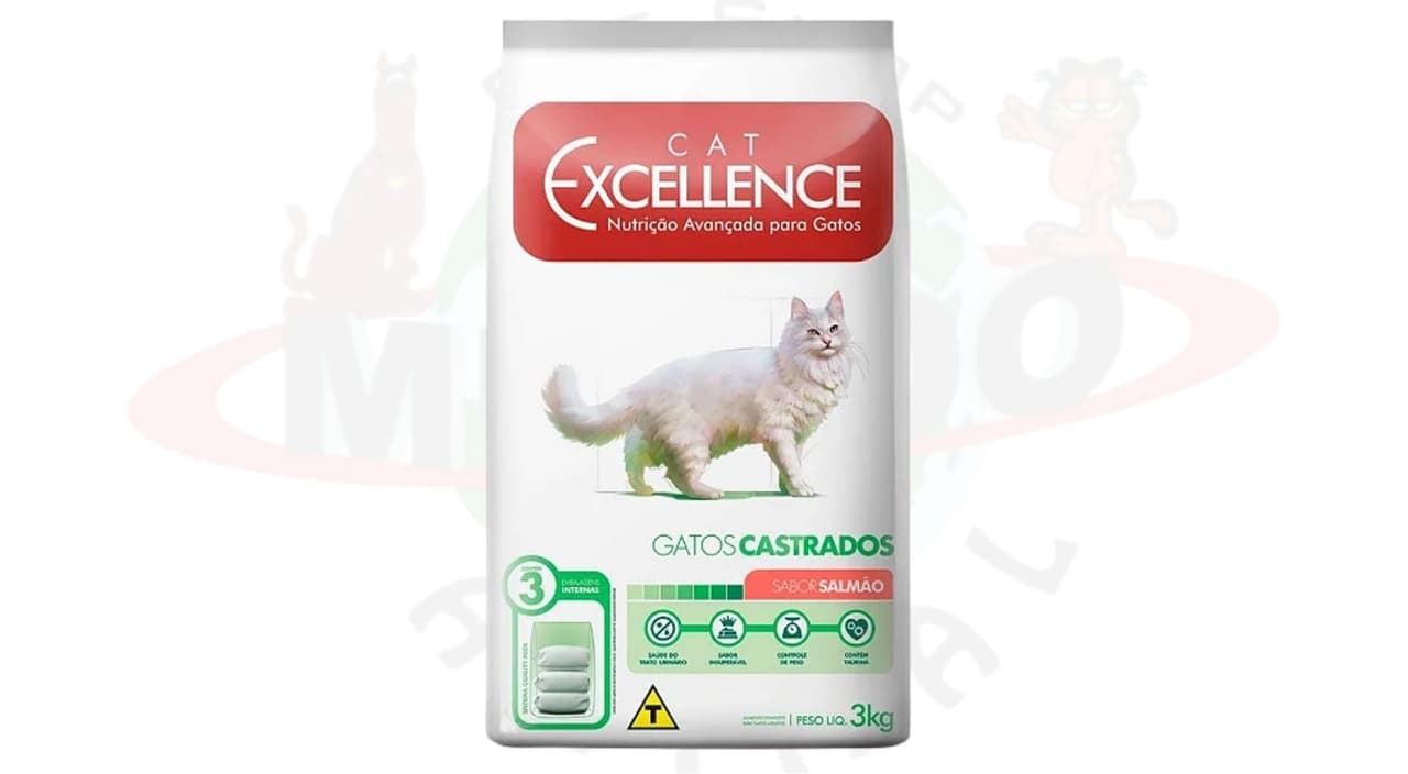 CAT EXCELLENCE CASTRADO SALMAO HP 3 KG